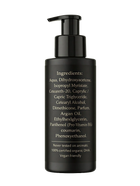 Back of Brayne & Co The Tone — Hydrating Self Tanner for Men bottle showing ingredient list and product claims